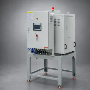 VC-800 coolant centrifuge with control cabinet and support frame